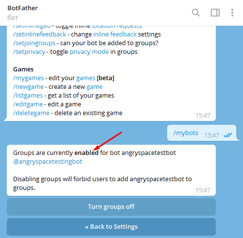 ����������� Telegram